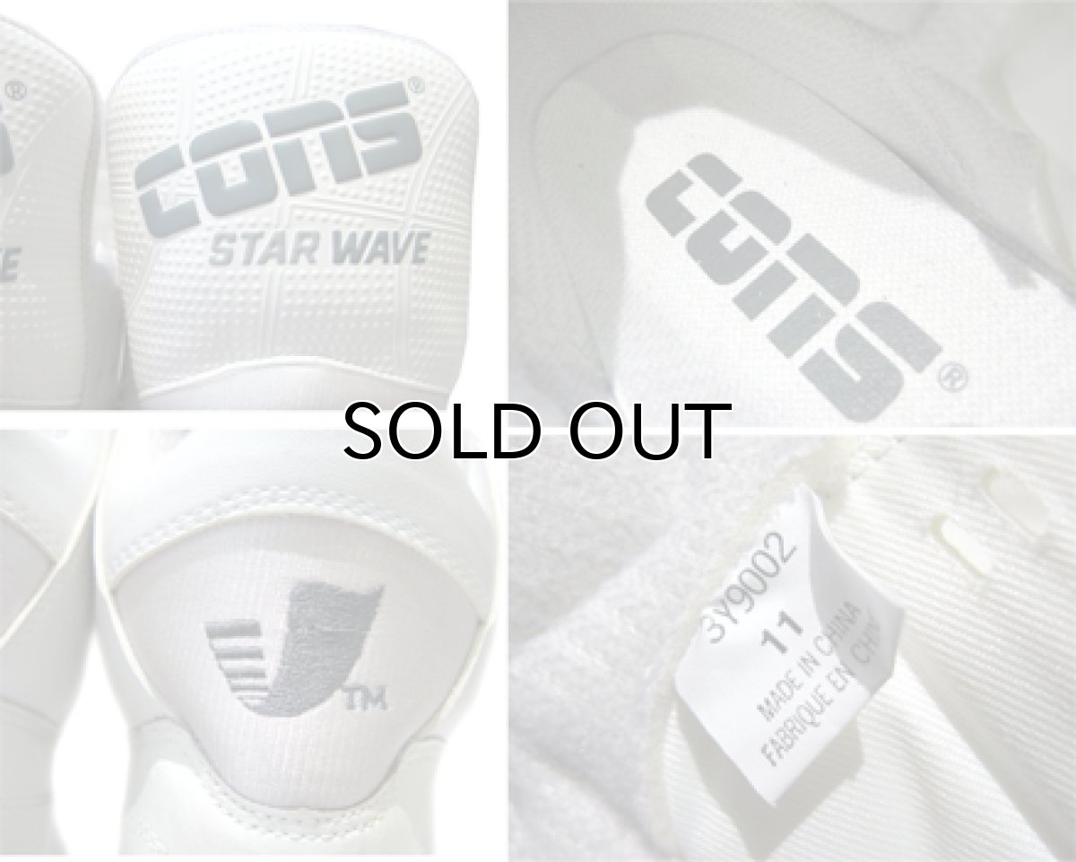 画像4: 1990's CONS "Star Wave" Basketball Shoes DEADSTOCK　WHITE　size 11 (29 cm)  (4)