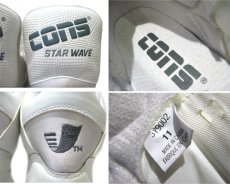 画像4: 1990's CONS "Star Wave" Basketball Shoes DEADSTOCK　WHITE　size 11 (29 cm)  (4)