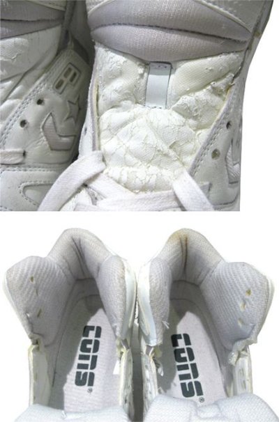 画像2: 1990's CONS "Star Wave" Basketball Shoes DEADSTOCK　WHITE　size 11 (29 cm) 