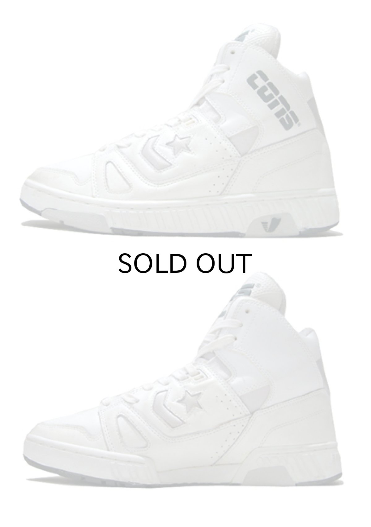 画像2: 1990's CONS "Star Wave" Basketball Shoes DEADSTOCK　WHITE　size 11 (29 cm)  (2)