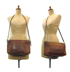 画像2: OLD COACH Leather Shoulder Bag 　BROWN　 made in USA (2)