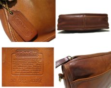 画像5: OLD COACH Leather Shoulder Bag 　BROWN　 made in USA (5)