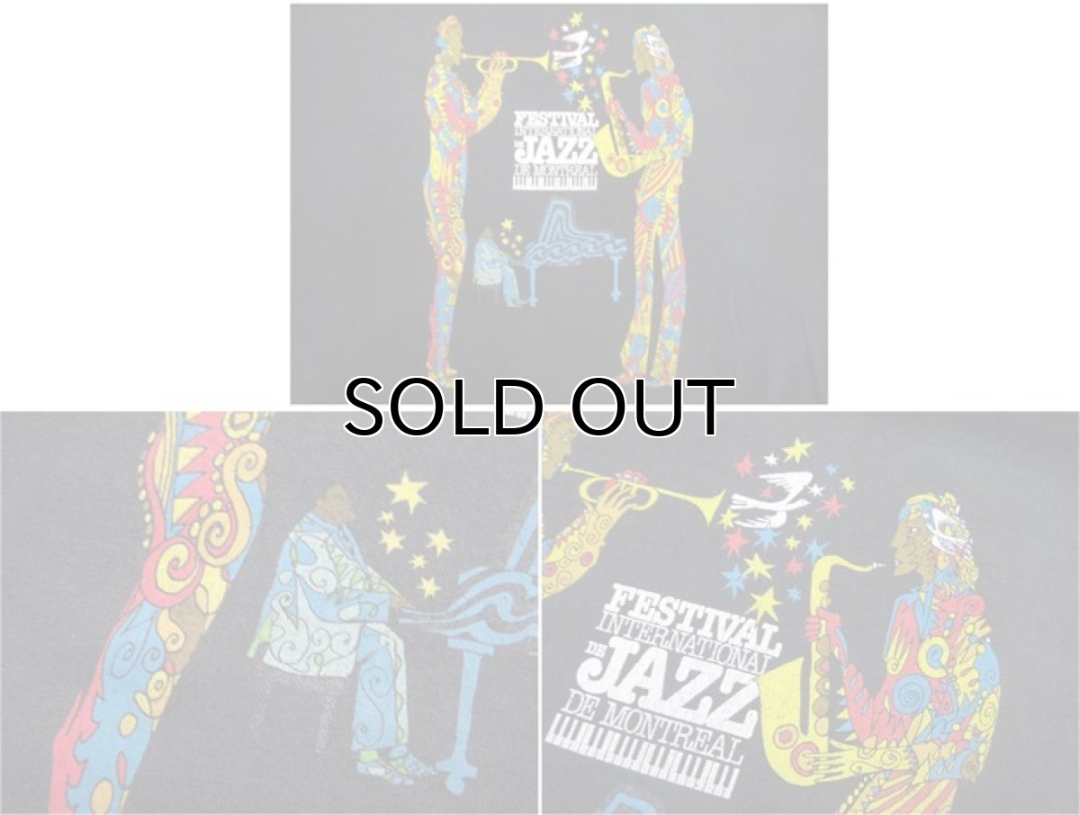 画像5: 1990's "Jazz Festival" Print T-Shirts BLACK size XL (表記 なし) (5)