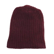 画像2: COLUMBIA KNIT　Cotton Watch Cap　made in USA　color : BURGUNDY (2)