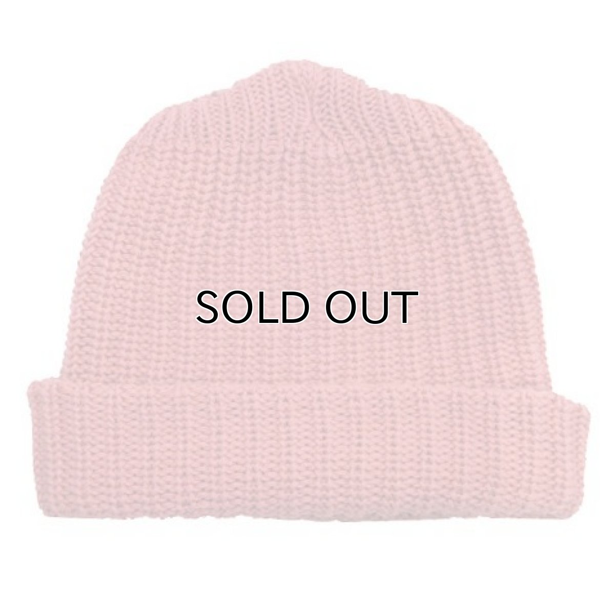 画像1: COLUMBIA KNIT　Cotton Watch Cap　made in USA　color : Salmon Pink (1)