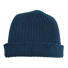 画像1: COLUMBIA KNIT　Cotton Watch Cap　made in USA　color : Blue-Green (1)