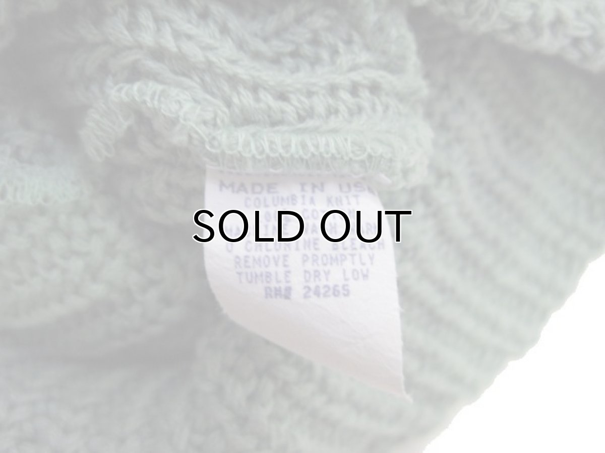 画像4: COLUMBIA KNIT Cotton Watch Cap made in USA color : Mos Green (4)