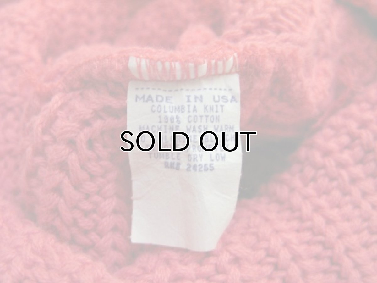 画像4: COLUMBIA KNIT Cotton Watch Cap made in USA color : PINK (4)