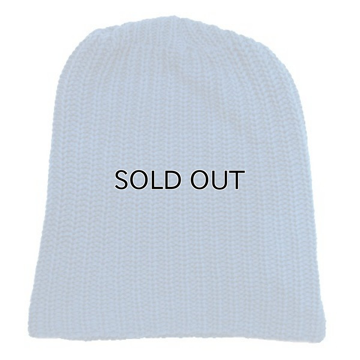 画像2: COLUMBIA KNIT Cotton Watch Cap made in USA color : BLUE (2)