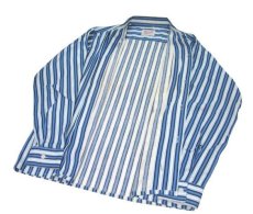 画像5: 1960's "McCall" L/S Stripe Shirts　Blue / Sax　size M (表記 15 - 15 1/2) (5)