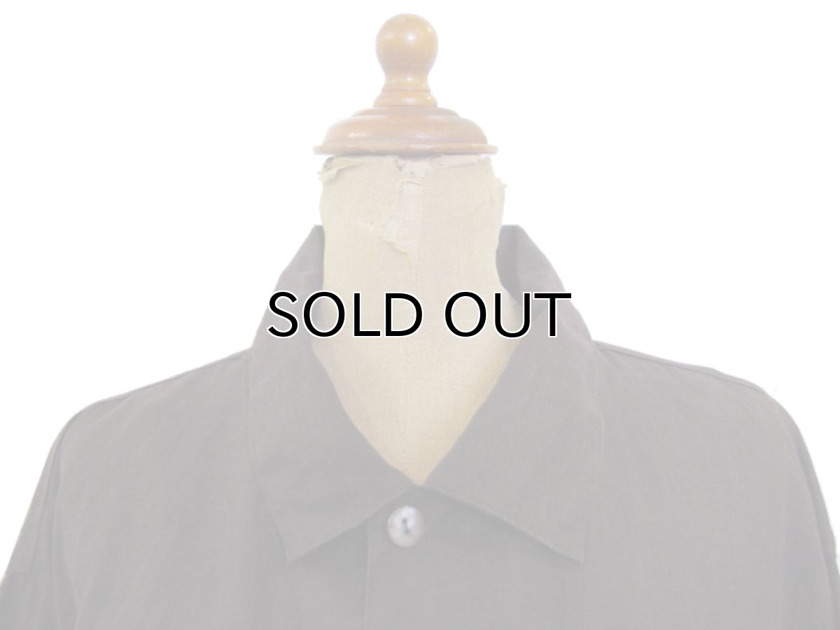 画像2: 1990's~ "CHICO's DESIGN" L/S Design Linen Jacket BROWN size L (表記 3) (2)