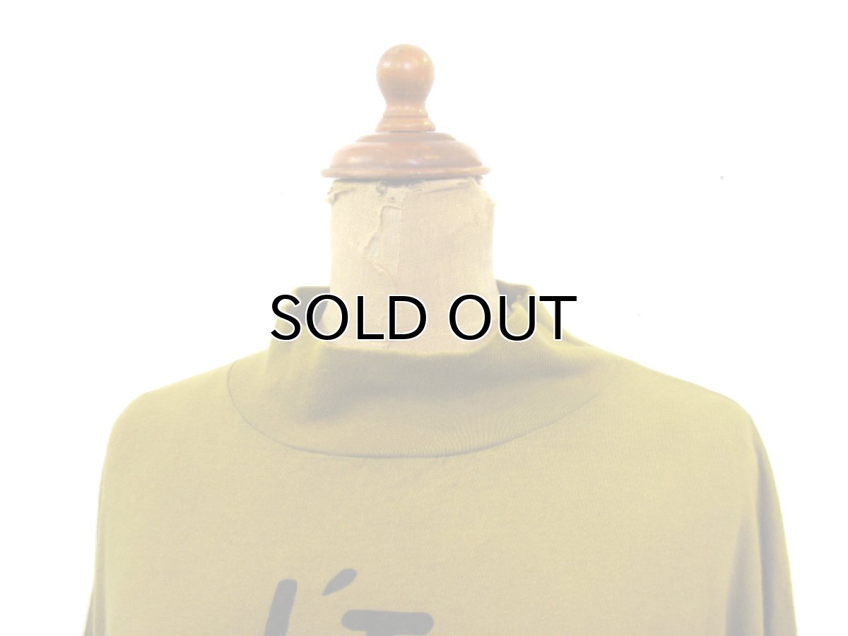 画像2: "Michael Stars" Moc Neck L/S T-Shirts　Mustard　size XL (表記 One Size Fits All) (2)