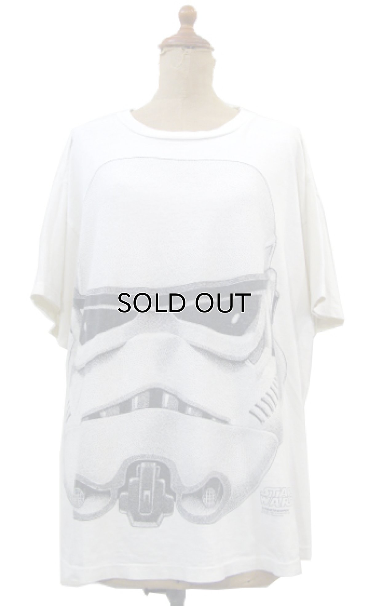 画像1: 1990's STAR WARS "STORM TROOPER" Print T-Shirts　WHITE　size L (表記 L)  (1)