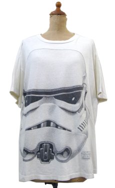 画像1: 1990's STAR WARS "STORM TROOPER" Print T-Shirts　WHITE　size L (表記 L)  (1)