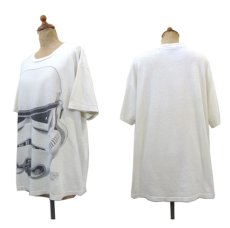 画像2: 1990's STAR WARS "STORM TROOPER" Print T-Shirts　WHITE　size L (表記 L)  (2)