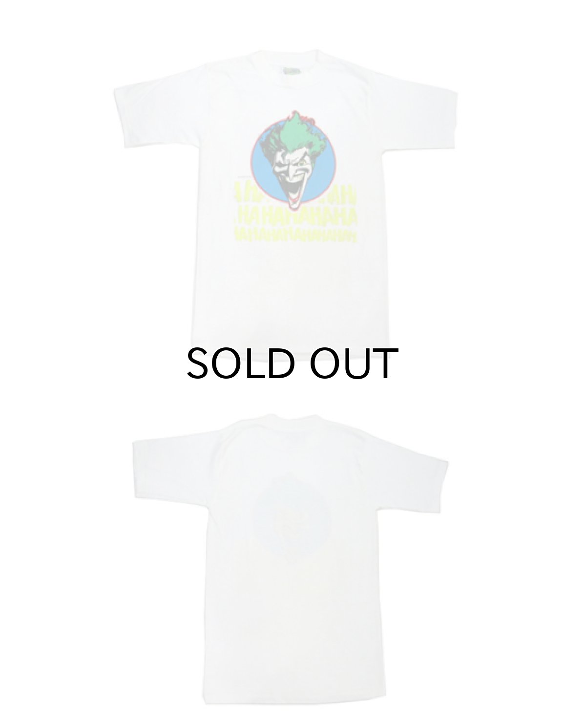 画像4: 1980's Village Mews "JORKER" Print T-Shirts WHITE size S (表記 18 - 20) (4)