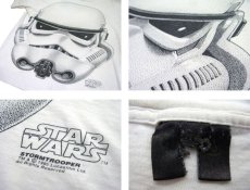 画像3: 1990's STAR WARS "STORM TROOPER" Print T-Shirts　WHITE　size L (表記 L)  (3)