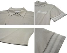 画像3: NEW adidas "SLVR" Design Polo Shirts　Grey Beige　size XS (3)