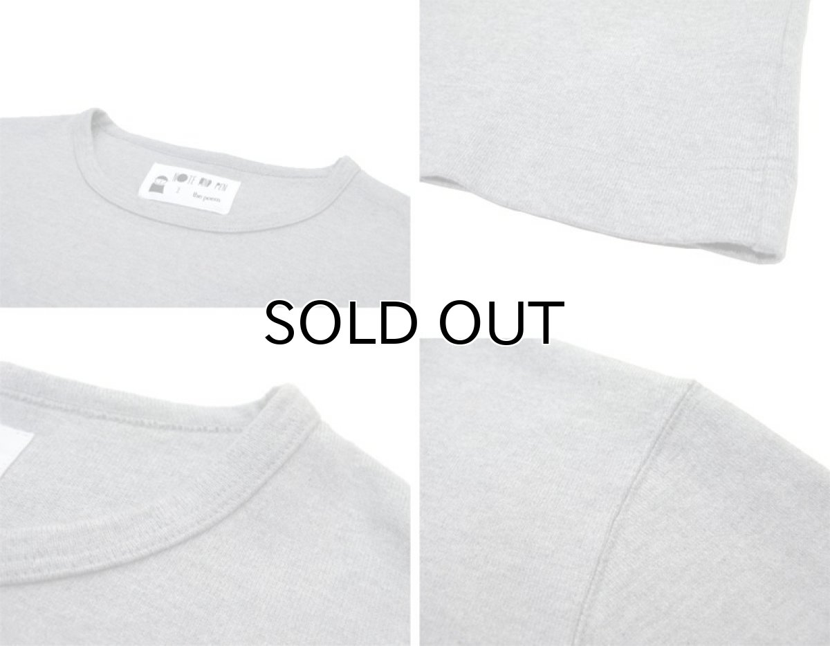 画像4: " Note and Pen the poem " ノートとペン　"ポエムのTee"　GREY (4)