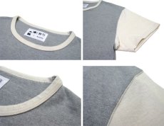 画像4: " Note and Pen the poem " ノートとペン　"ポエムのTee"　GREY / OFF (4)