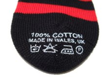 画像4: "Corgi Hosiery" border Socks　Red / Black (4)