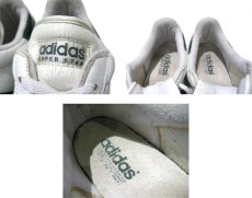 画像5: 1990's adidas "Super Star" Leather Sneaker　WHITE / GREEN　size 12 (30 cm) (5)
