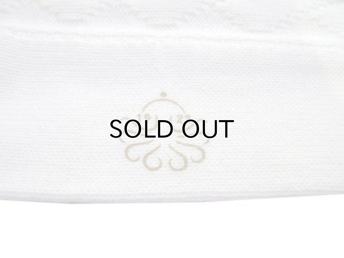 画像3: "MAESTRI SARTI CALZETTIERI" Cable Socks WHITE / GREEN size Free (3)