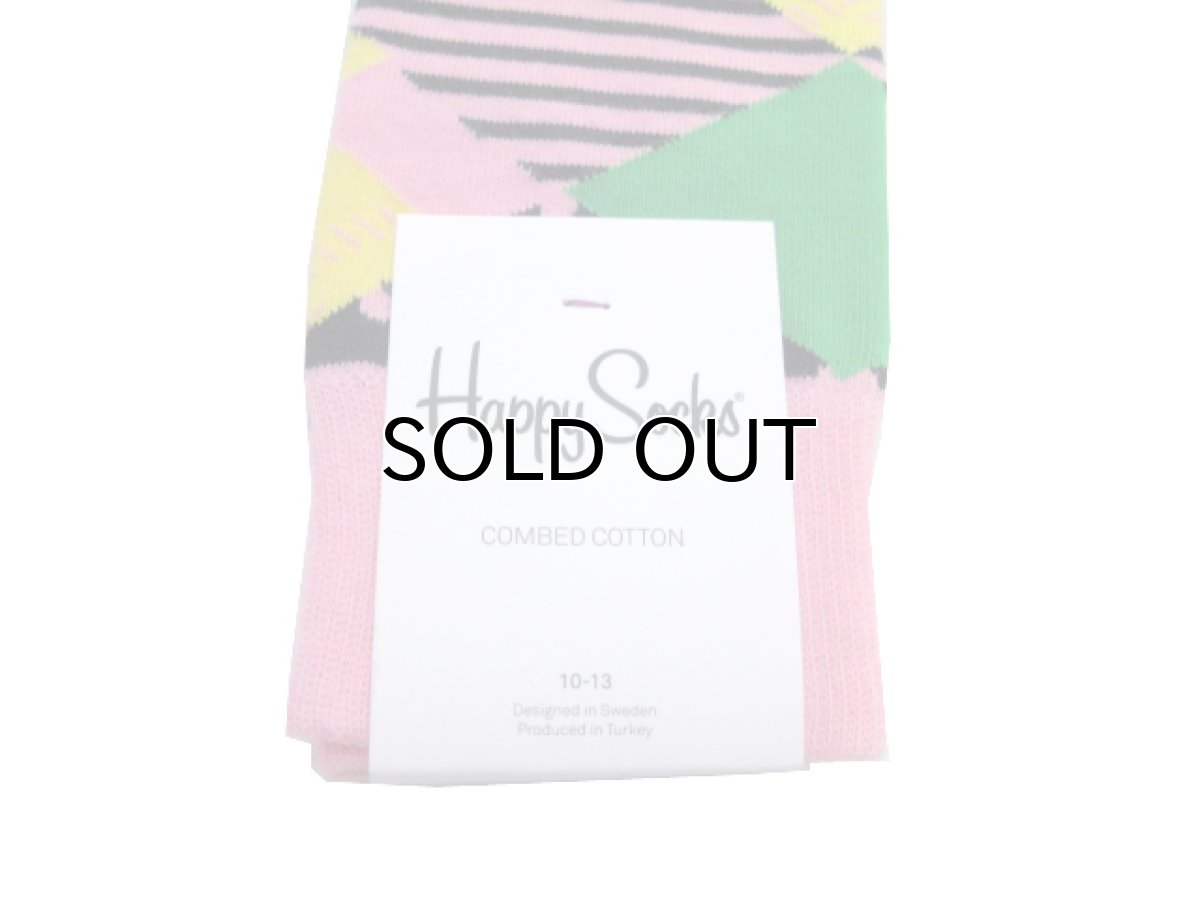 画像2: "Happy Socks" Combed Cotton Socks Crazy Pattern size Free (10 - 13) (2)
