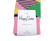 画像2: "Happy Socks" Combed Cotton Socks　Crazy Pattern　size Free (10 - 13) (2)