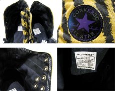 画像5: Converse "ALL STAR Hi" Cavas Sneaker Hand Paint　Yellow / Black　size 10 1/2 (28.5 cm)　 (5)