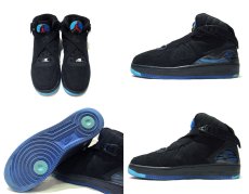 画像2: NIKE "AIR JORDAN 8" Basketball Shoes　BLACK / SAX BLUE　size 10 (28 cm) (2)