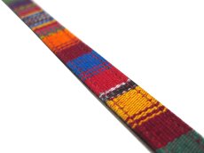 画像4: Colorful Leather Belt　Multi Color　size 31.5 inch ~ (4)