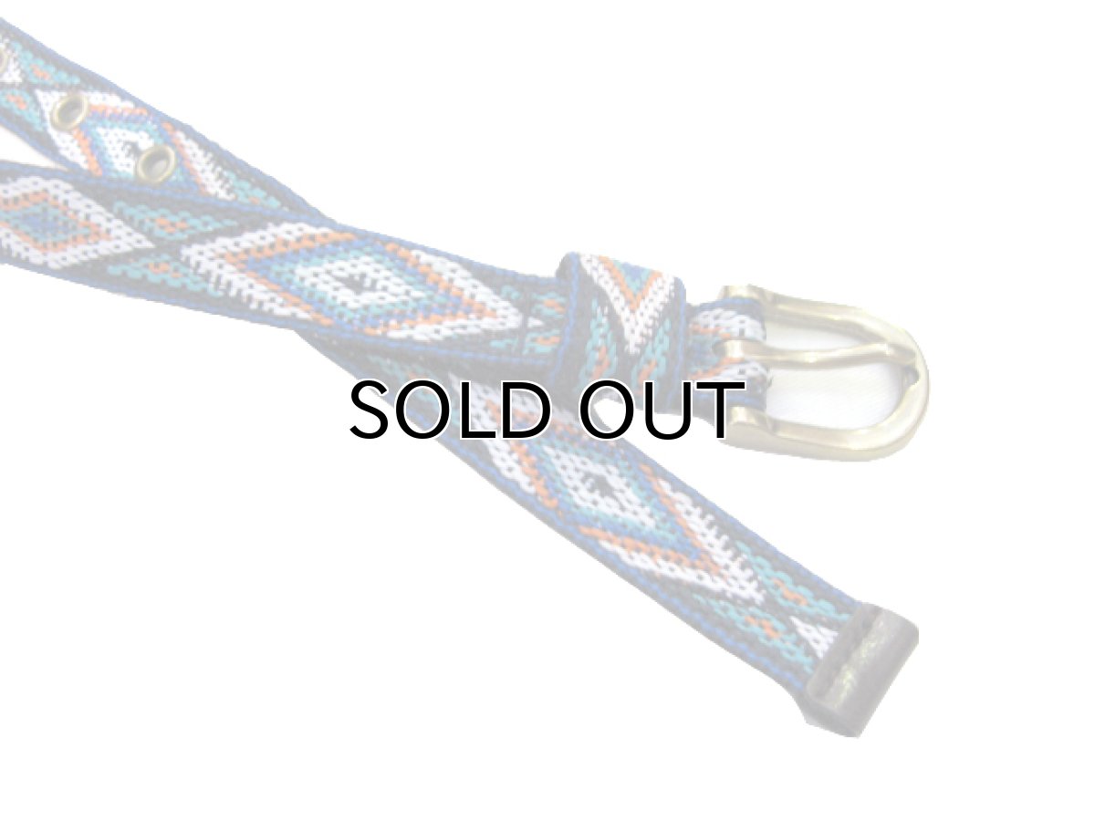 画像2: Nylon Belt Native Pattern size 35 inch ~ (2)