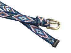 画像2: Nylon Belt　Native Pattern　size 35 inch ~ (2)