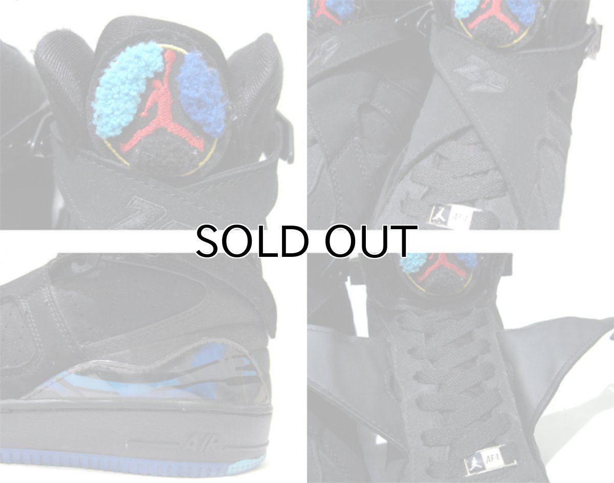 画像4: NIKE "AIR JORDAN 8" Basketball Shoes BLACK / SAX BLUE size 10 (28 cm) (4)