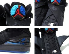 画像4: NIKE "AIR JORDAN 8" Basketball Shoes　BLACK / SAX BLUE　size 10 (28 cm) (4)