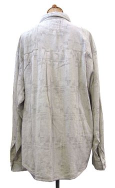 画像2: 1980's~ "ferruche" L/S Design Shirts　BEIGE　size L (表記 L) (2)