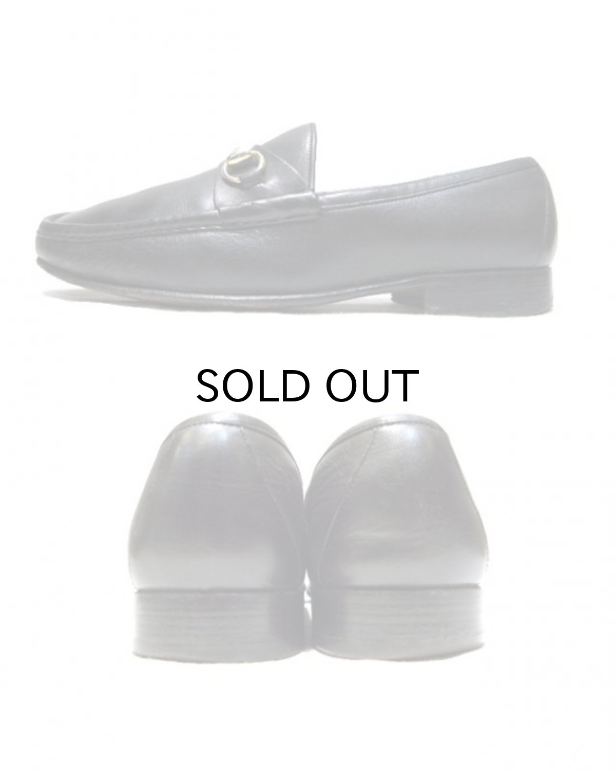 画像2: 1980's "GUCCI" Horse Bit Loafer made in Italy　BLACK　size 26cm ~ 26.5cm (表記 41 1/2) (2)