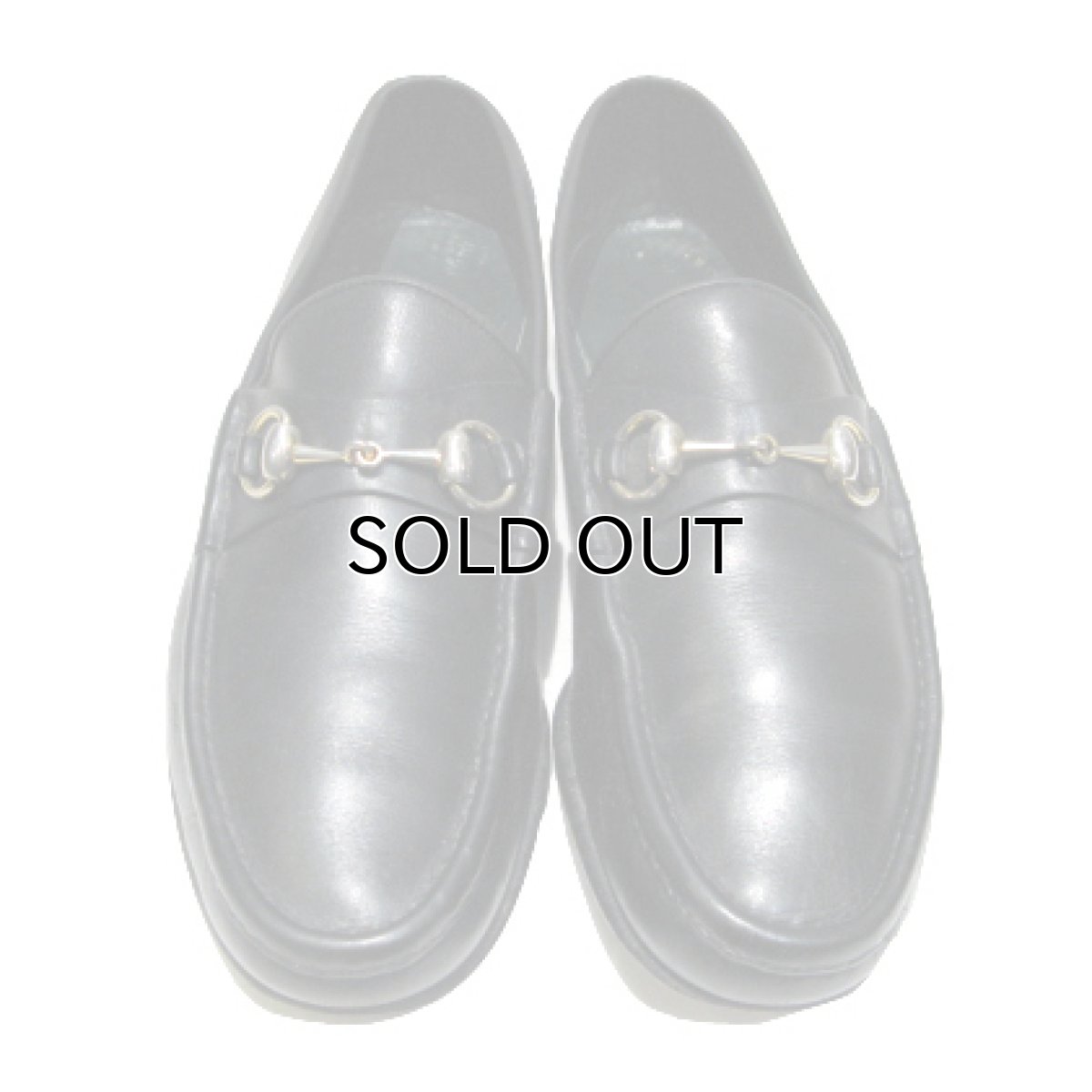 画像3: 1980's "GUCCI" Horse Bit Loafer made in Italy　BLACK　size 26cm ~ 26.5cm (表記 41 1/2) (3)