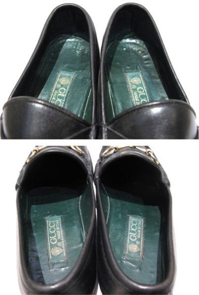 画像3: 1980's "GUCCI" Horse Bit Loafer made in Italy　BLACK　size 26cm ~ 26.5cm (表記 41 1/2)