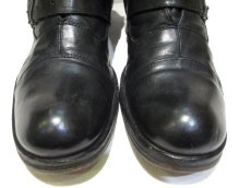 画像5: "Jean Claude Monderer" Side Zip Strap Boots　BLACK　size 42 ( 27cm ~ 27.5cm ) (5)