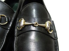 画像5: 1980's "GUCCI" Horse Bit Loafer made in Italy　BLACK　size 26cm ~ 26.5cm (表記 41 1/2) (5)