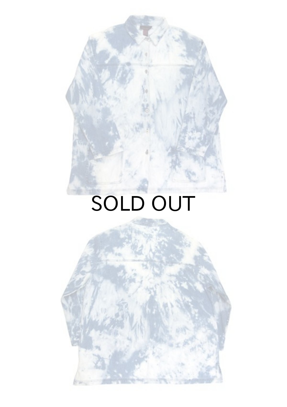 画像5: 1980's~ "Denim & Co." Bleach Denim L/S Shirts Blue Denim size XL (表記 1X) (5)