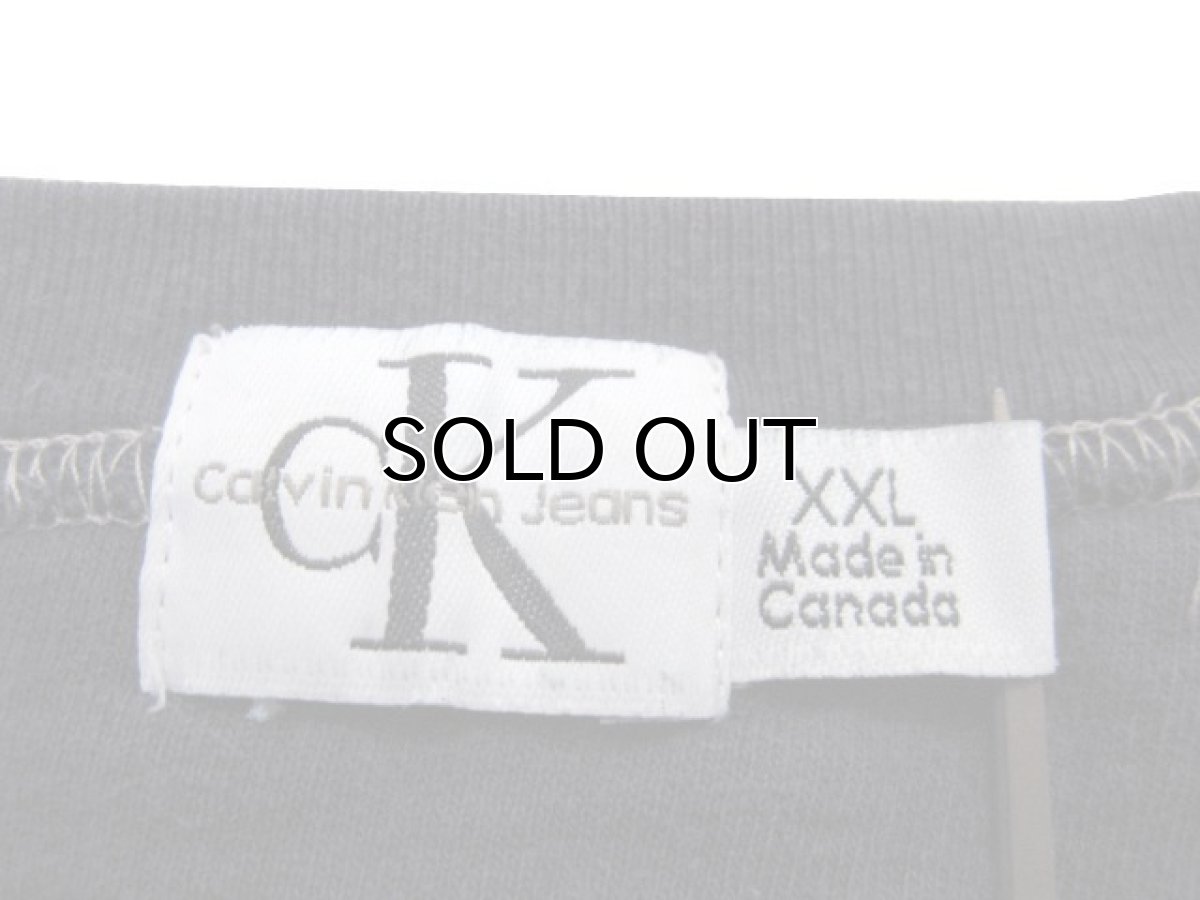 画像3: 1990's~ "Calvin Klein Jeans" Crew Neck Sweat NAVY size L (表記 XXL) (3)