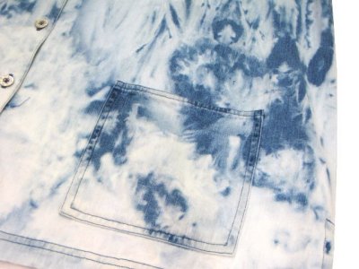 画像2: 1980's~ "Denim & Co." Bleach Denim L/S Shirts　Blue Denim　size XL (表記 1X)