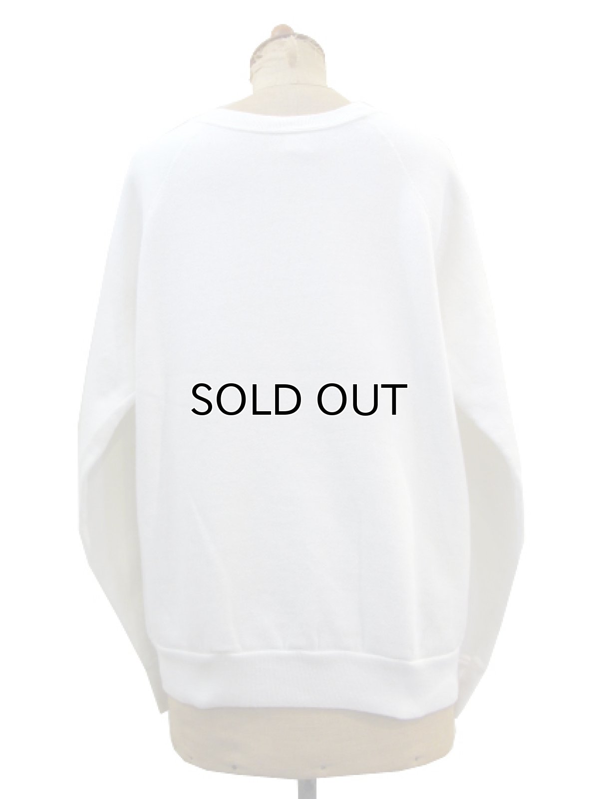 画像2: 1980's Tultex "MECCA" Print Sweat Shirts WHITE size S - M (表記 ) (2)