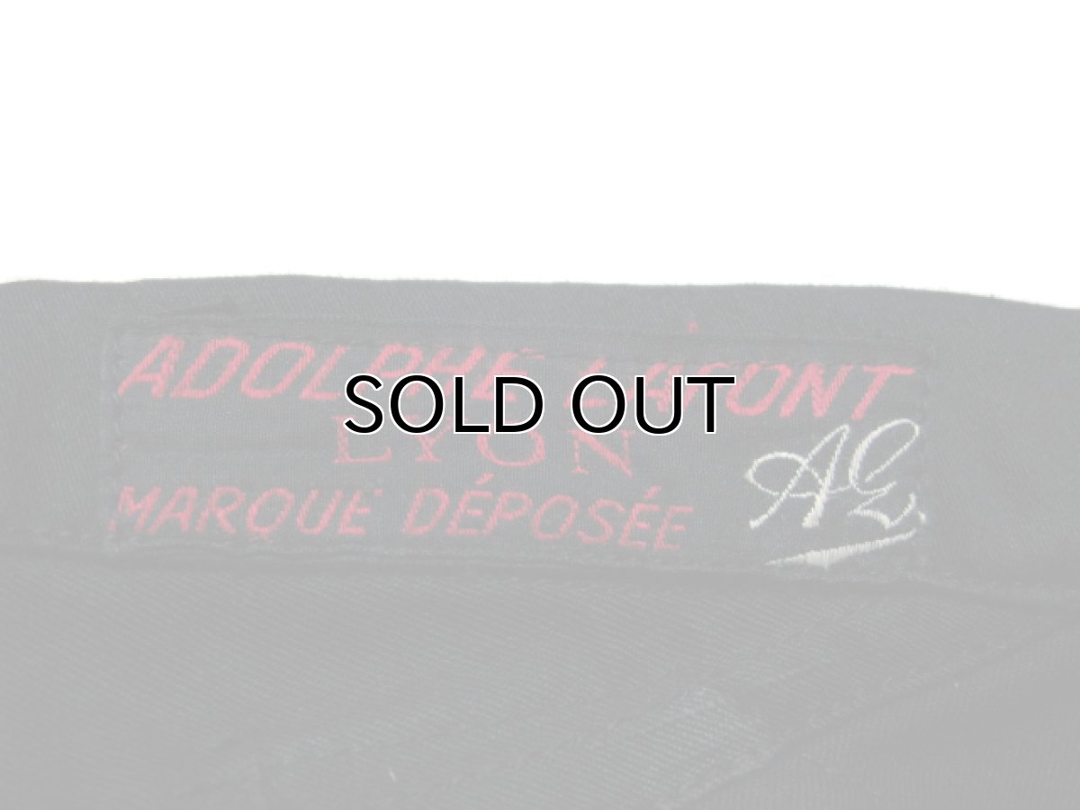 画像4: 1950's French Black Cotton Moleskin Trousers DEAD STOCK size w 33 inch (表記 40) (4)