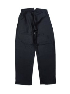 画像2: 1950's French Black Cotton Moleskin Trousers DEAD STOCK　size w 33 inch (表記 40) (2)
