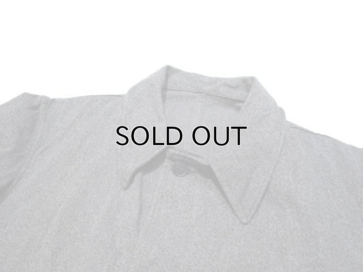 画像4: 1950's "French" Salt and Pepper Atelier Coat 　size M - L (4)