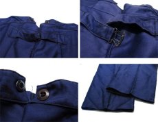 画像4: 1940's French Blue Cotton Moleskin Trousers DEAD STOCK - One Wash　size w ~38 inch (表記 不明) (4)
